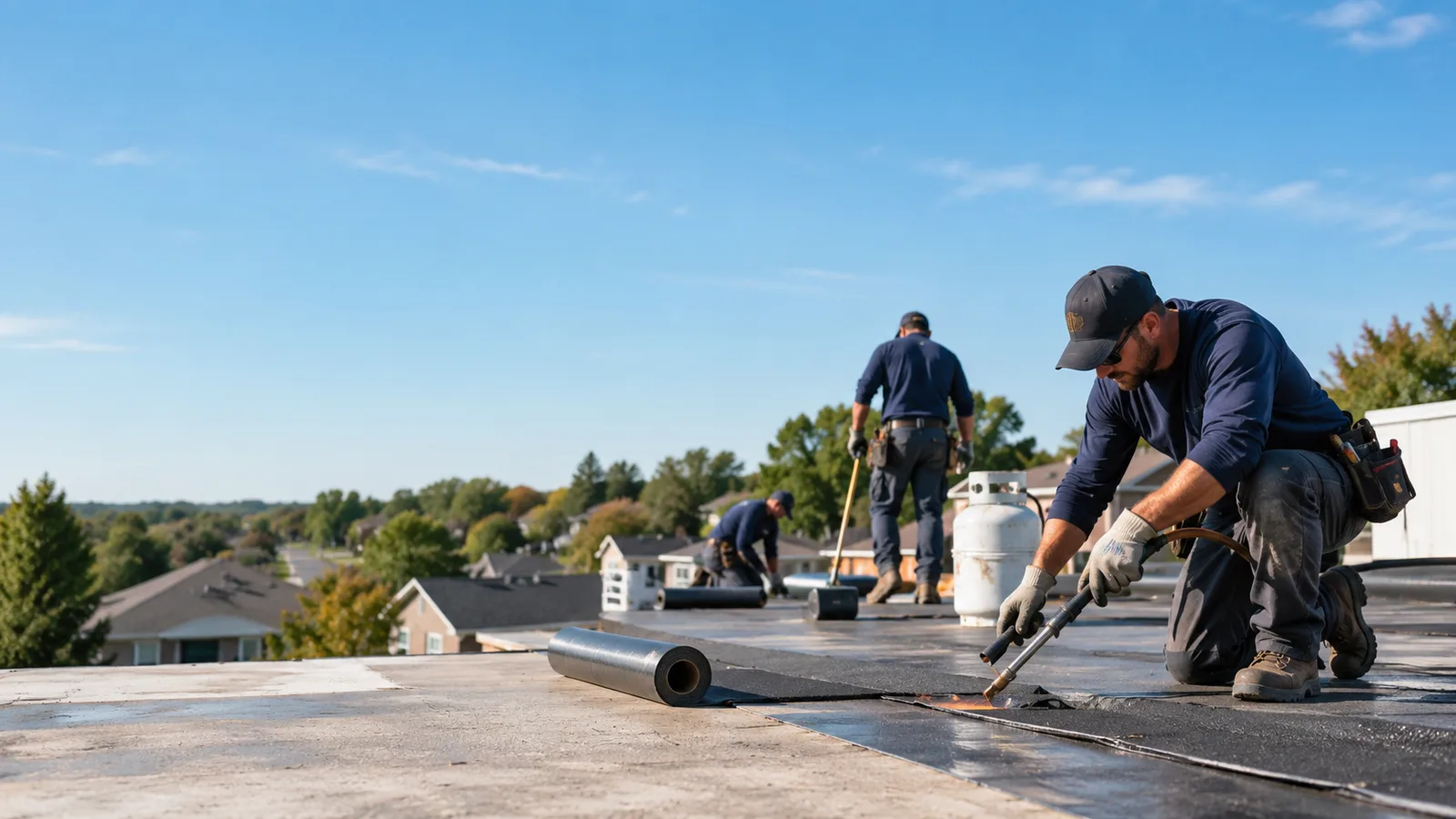 Flat Roof Leak Repair providers in Bensalem, PA